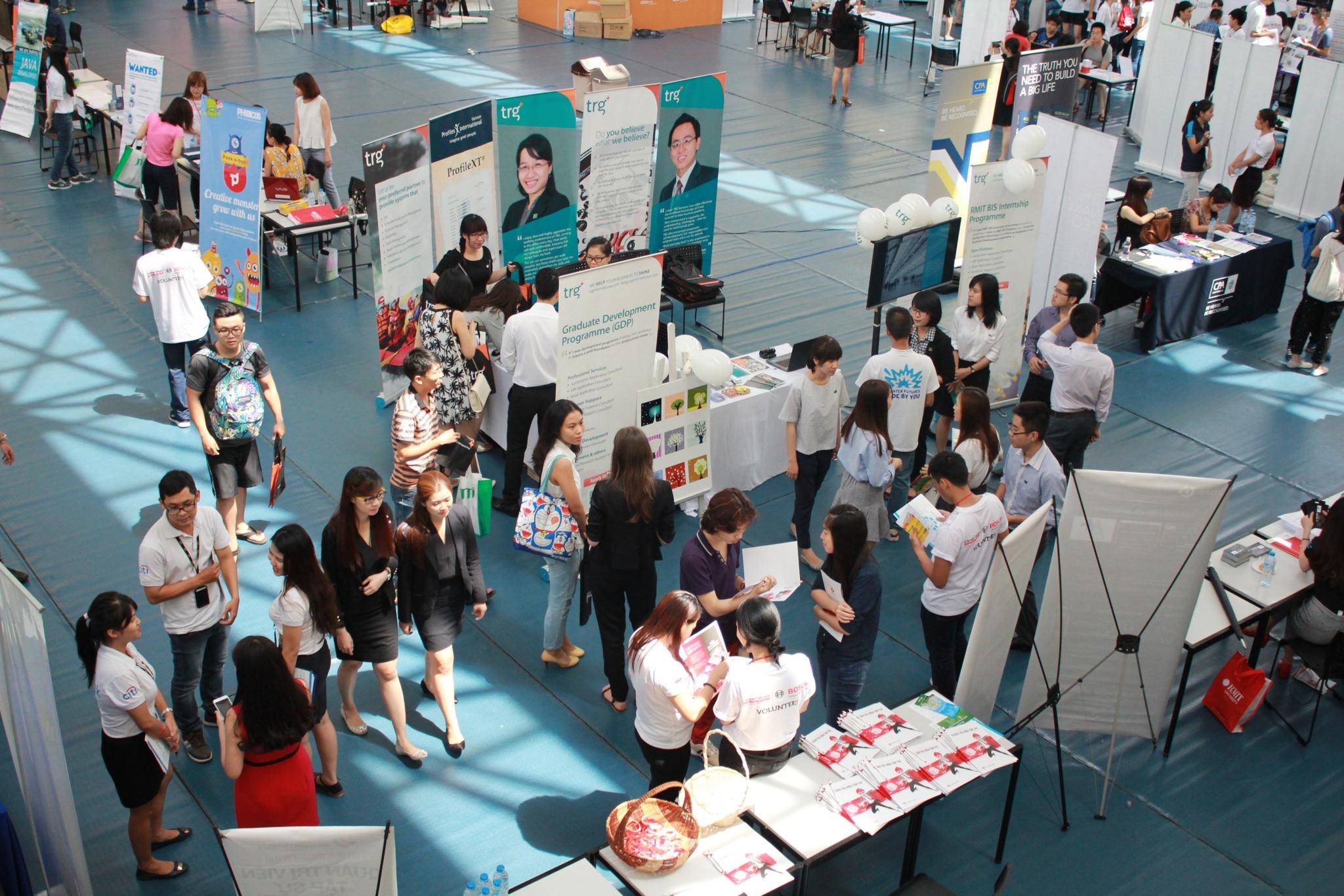 TRG Thu Hút Nhân Tài tại Ngày Hội Nghề Nghiệp của RMIT Việt Nam 2015